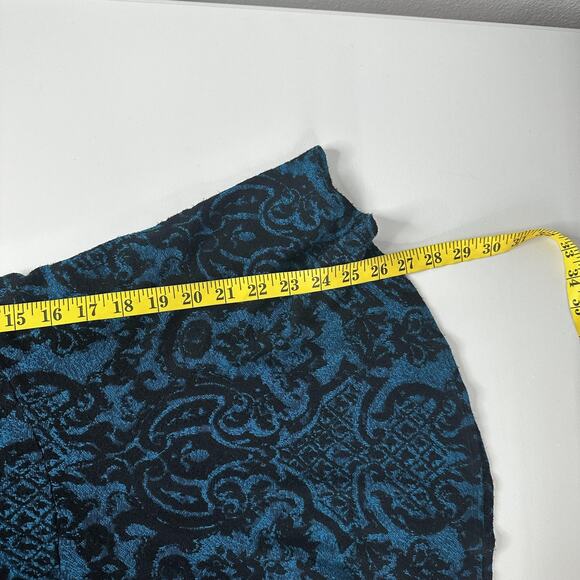 Tianello Sochi Tunic Womens Medium Velvet Pattern Long Sleeve Made in USA - Picture 8 of 9